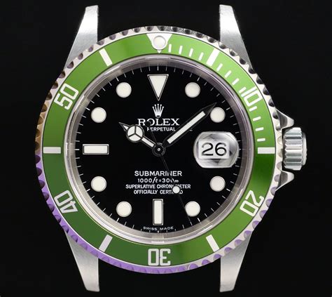 rolex 16610 green|Rolex submariner model 16610 price.